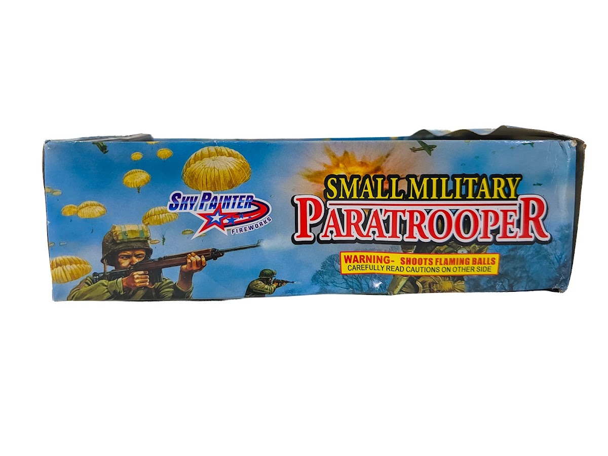 Small Military Paratrooper